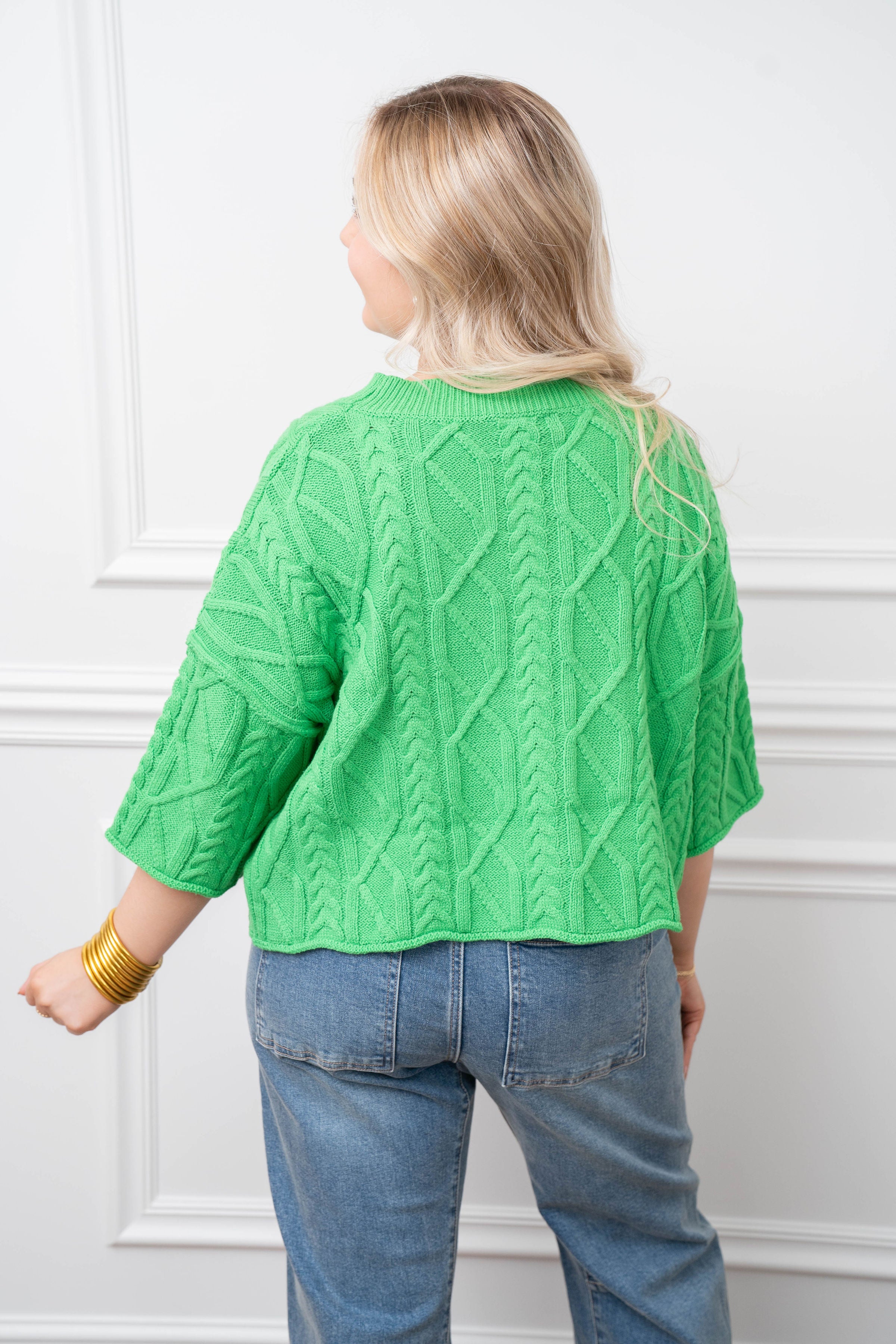 Kelly Cable Knit Sweater