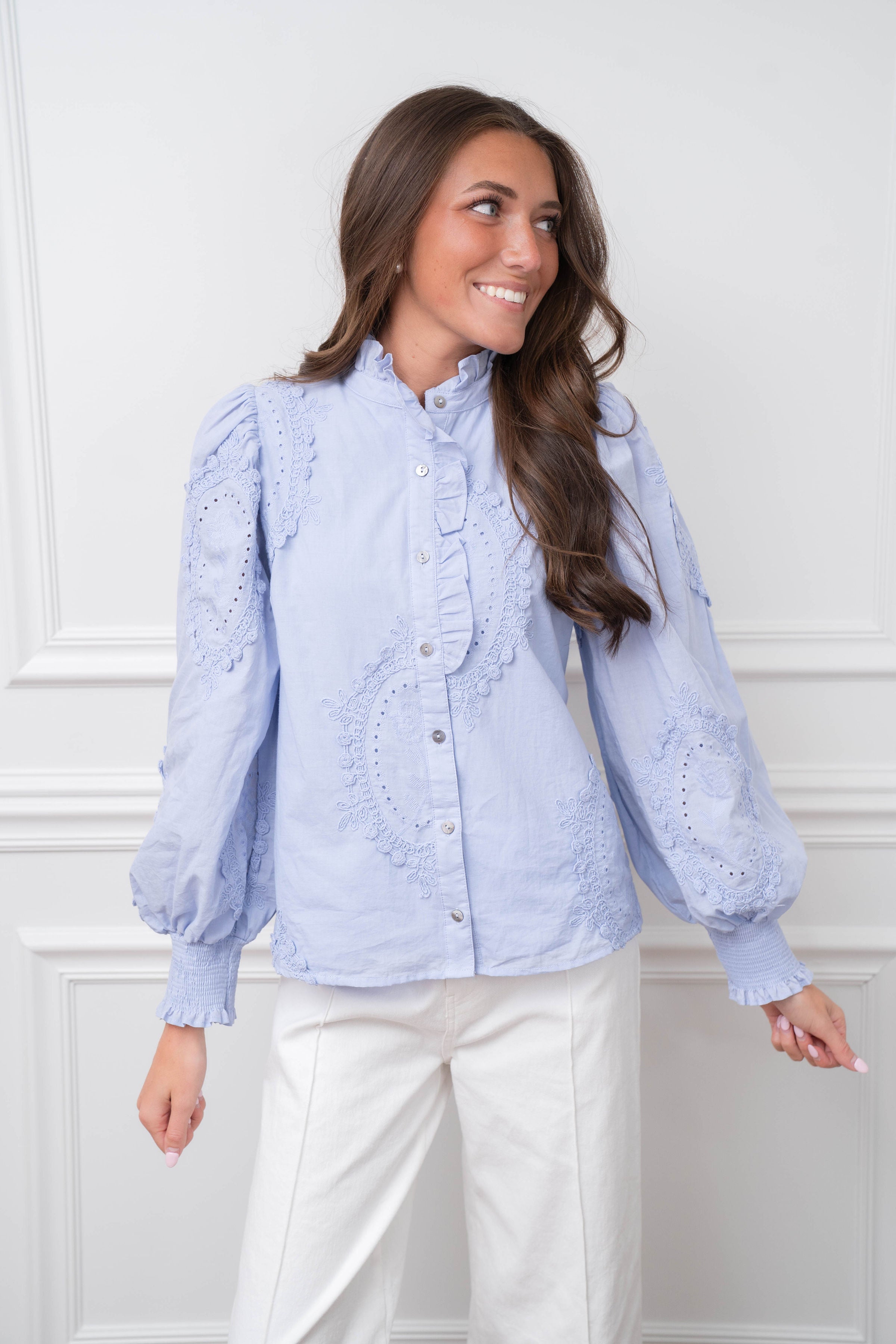 Southern Ruffled Shirt