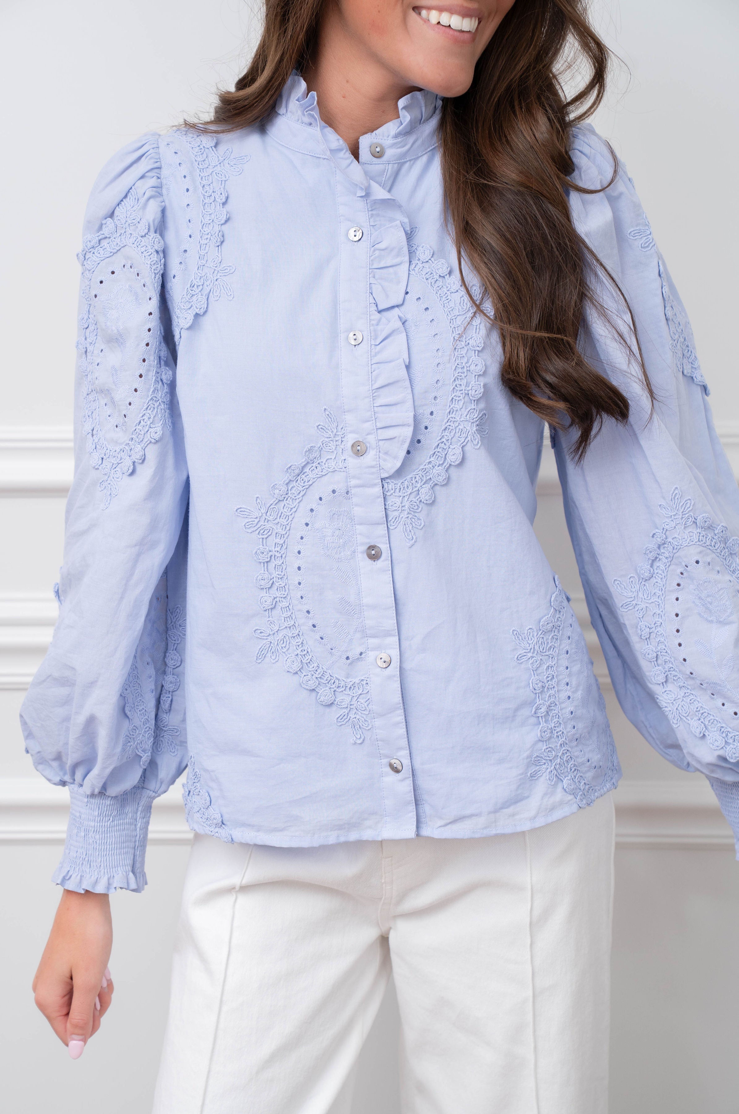 Southern Ruffled Shirt
