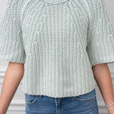 Free People Green Sweater