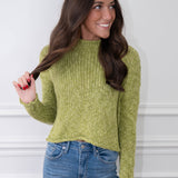 Free People Fresh Sprout Kelly Sweater