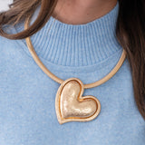Golden Heart Necklace