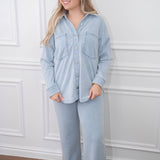 Z supply All Day Knit Denim Jacket