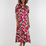 Poppy Maxi in Bougainvillea