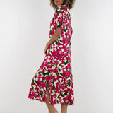 Poppy Maxi in Bougainvillea