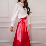 House of MBR Shantung Skirt