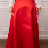 House of MBR Shantung Skirt