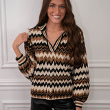 Emily McCarthy Lolli Sweater Mocha Mirage
