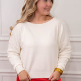 Free People Ivory Combo Sweater