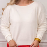 Free People Ivory Combo Sweater