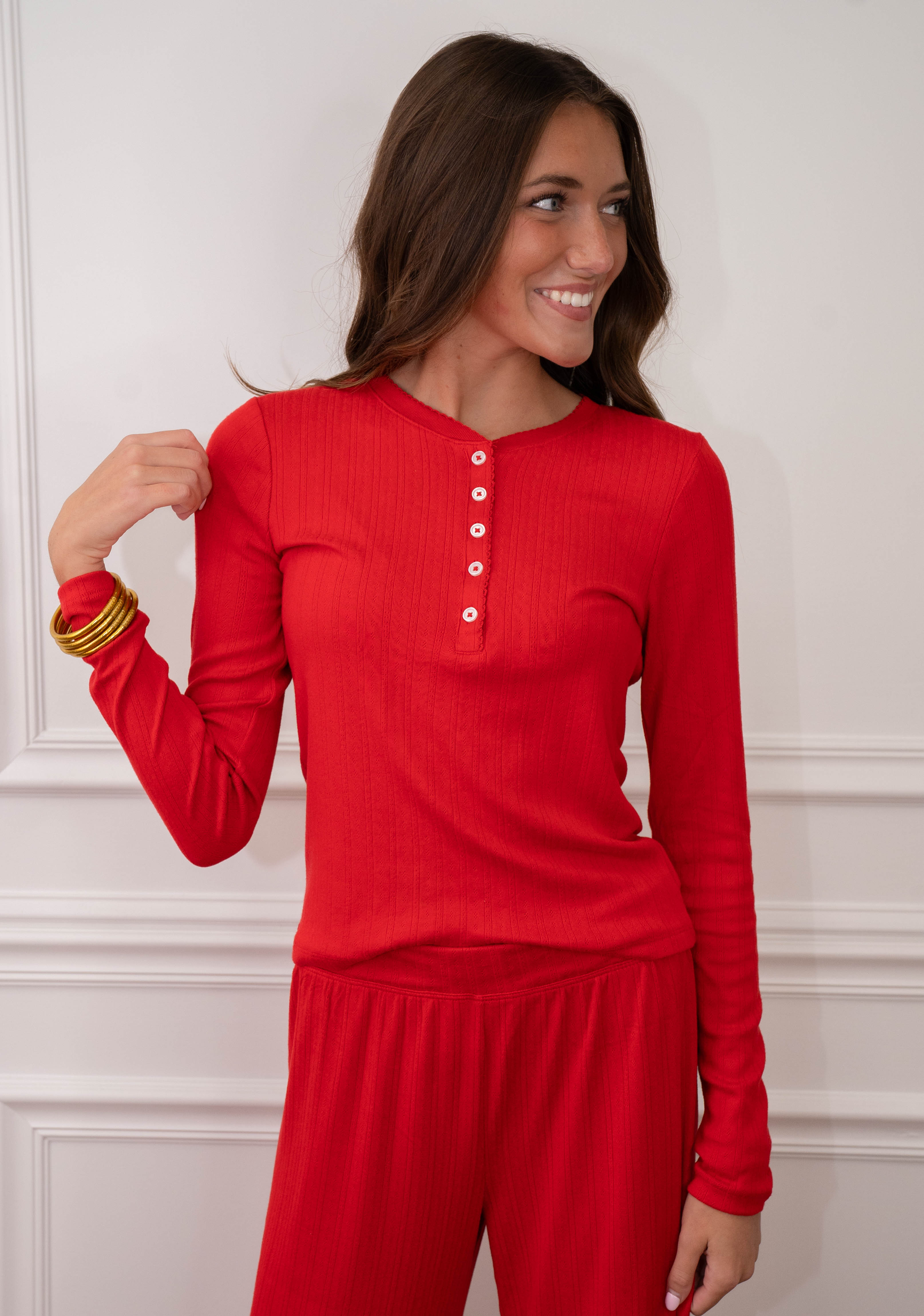 Z Supply Holly Pointelle Top