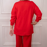 Spanx AE Crewneck Tunic Spanx Red