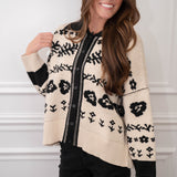 Free People Cardigan Neutral Combo