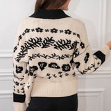 Free People Cardigan Neutral Combo