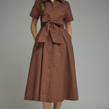 Chestnut Charm Dress