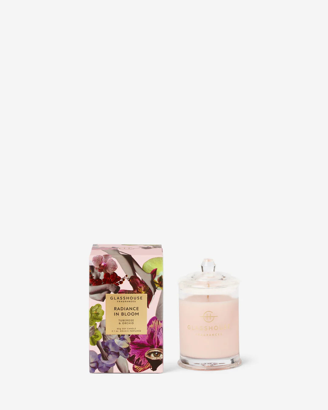 Glasshouse Radiance In Bloom 2.1 Oz Candle