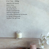 Glasshouse Soy Candle Duo