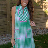 Palm Springs Gingham Dress
