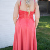Free People Sour Sweet Red Dress