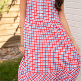 Mary Square Riley Gingham Dress