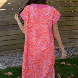 Coral Cove Maxi Dress