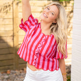 Sweetheart Scallop Top