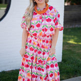 Adrienne Aerin Petal Parade Maxi Skirt