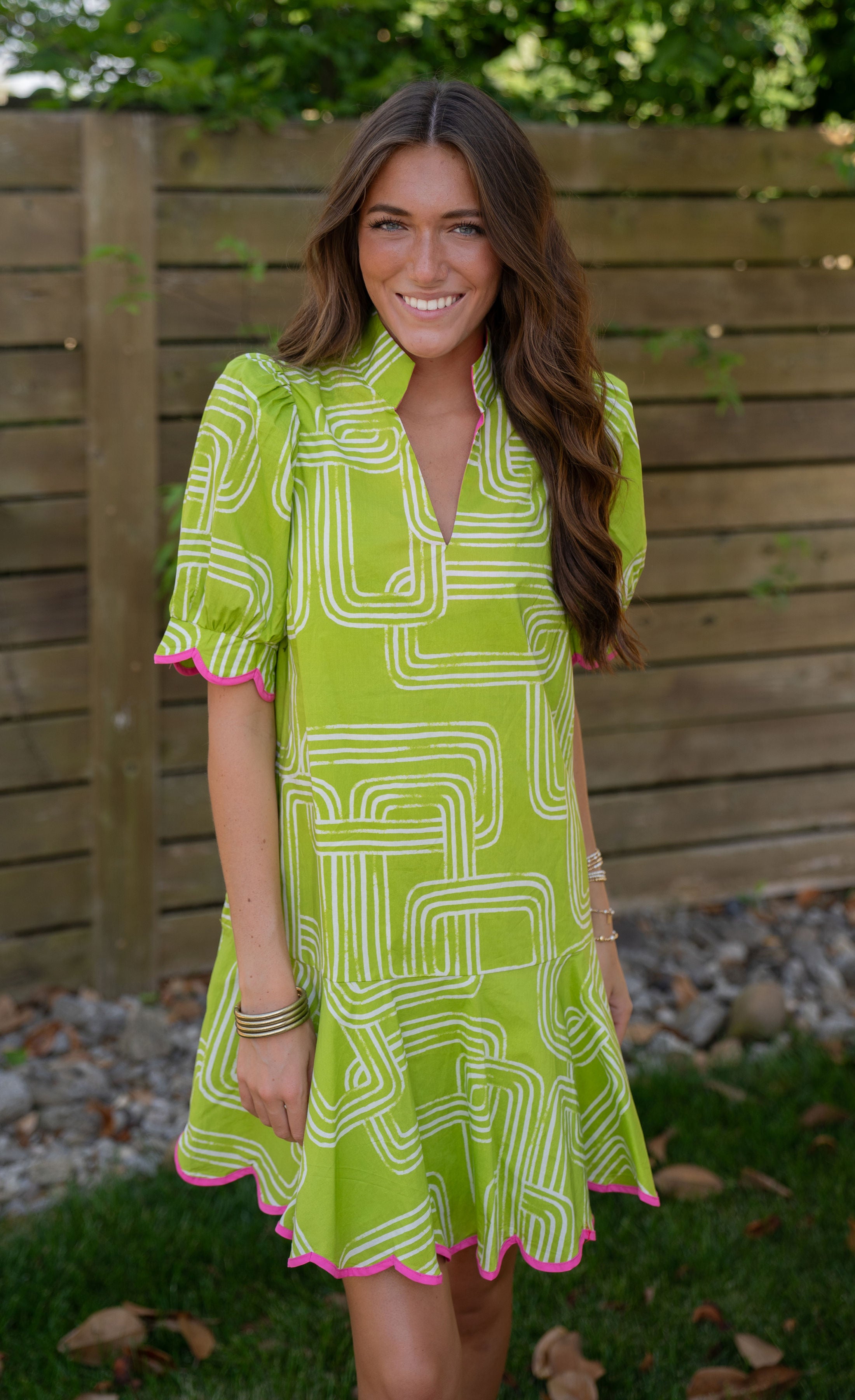 Chartreuse Cutie Dress