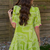 Chartreuse Cutie Dress