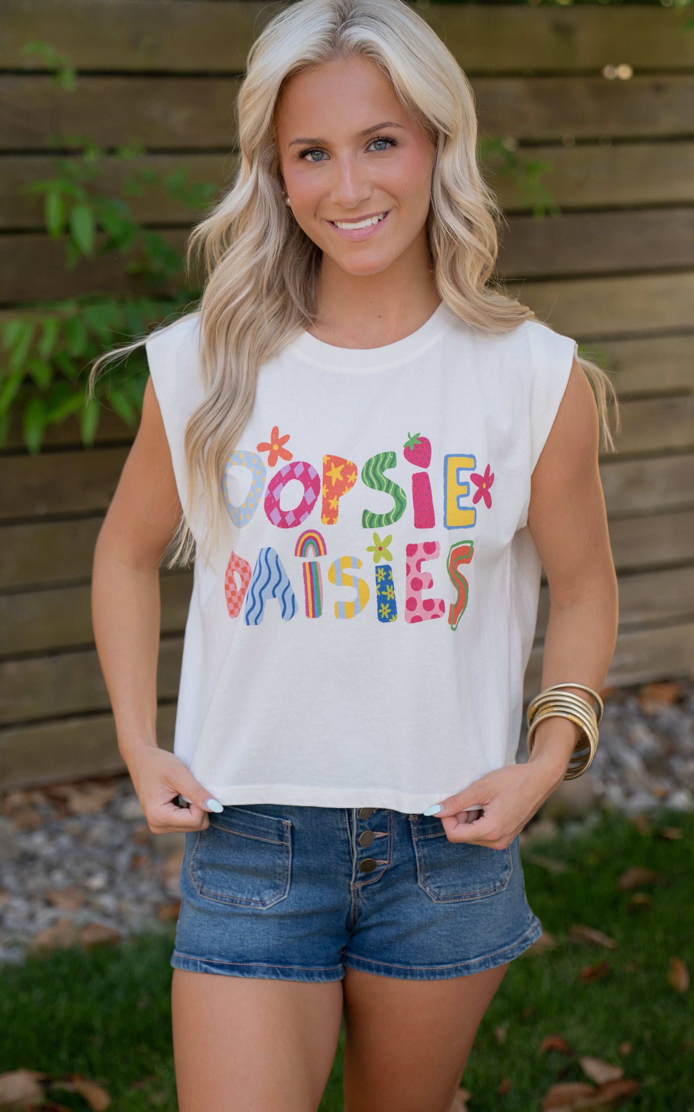 Oopsie Daisies Tank