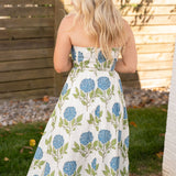Hydrangea Haven Midi Dress
