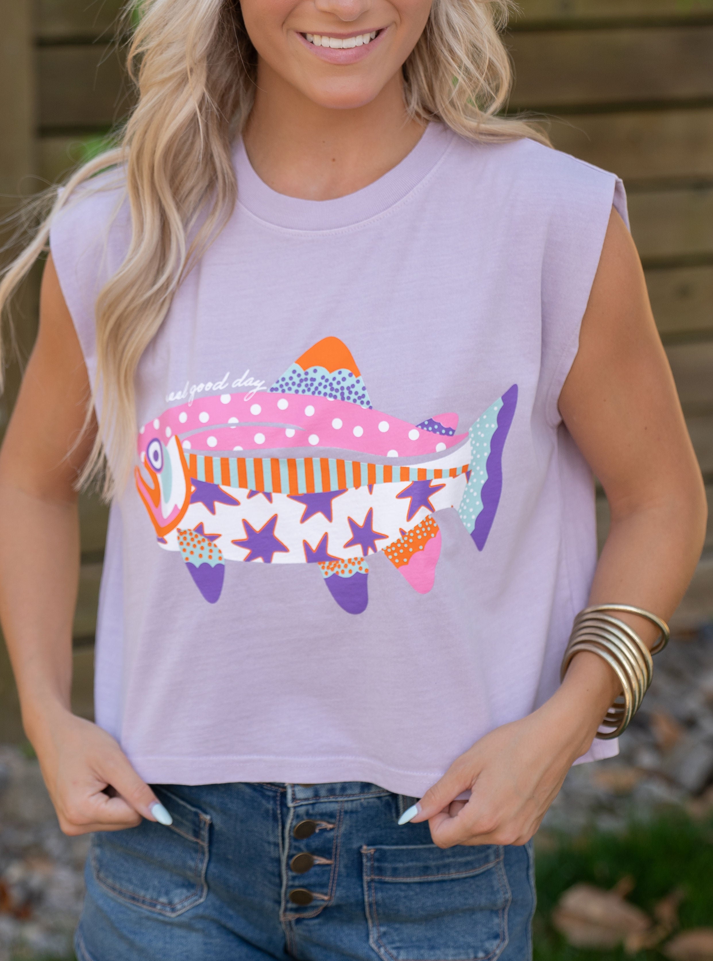 Reel Good Day Tank