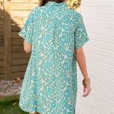 Laguna Waves Shirt Dress