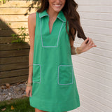 Green Brier Shift Dress