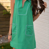 Green Brier Shift Dress