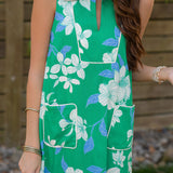 Blue Hawaii Shift Dress