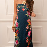 Midnight Garden Maxi Dress