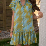 Lemon Grove Stripe DRess