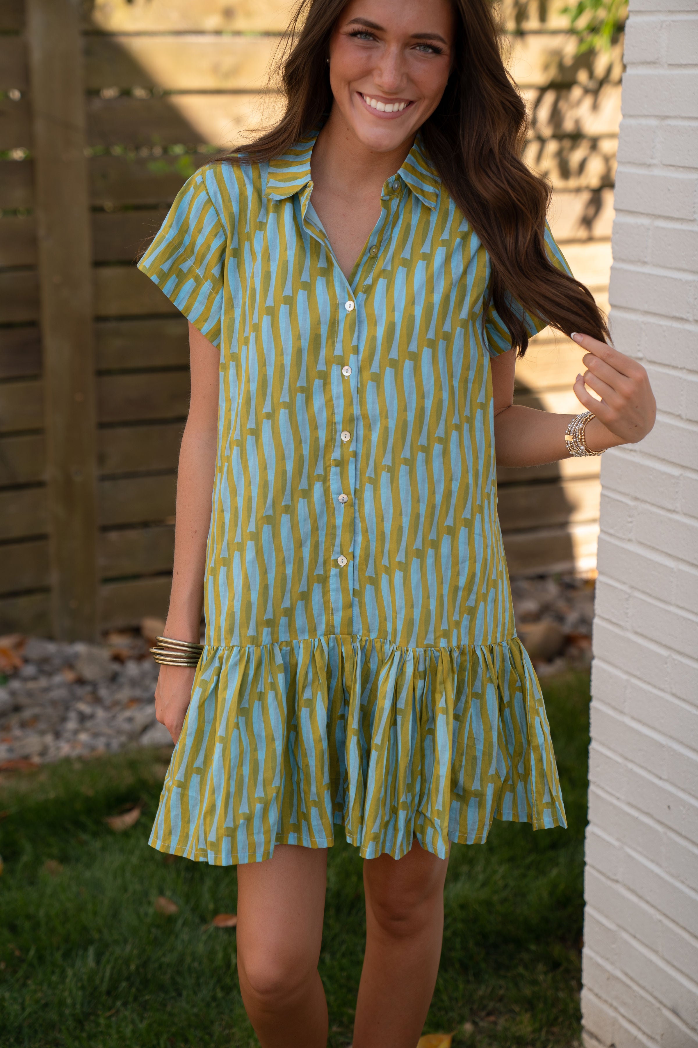 Lemon Grove Stripe DRess