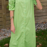 Adrienne Nina Apple Green Maxi