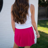 SPANX Fuchsia Skort