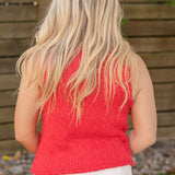 Free People Raspberry Sweater Tank
