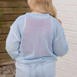 American Flag Sweater