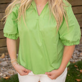 Sloan Green Apple Top