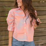 Janice Stripe Joh Top