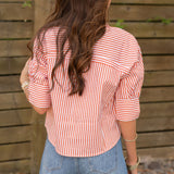Janice Stripe Joh Top