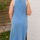 Z Supply Waters Edge Midi Dress Marina
