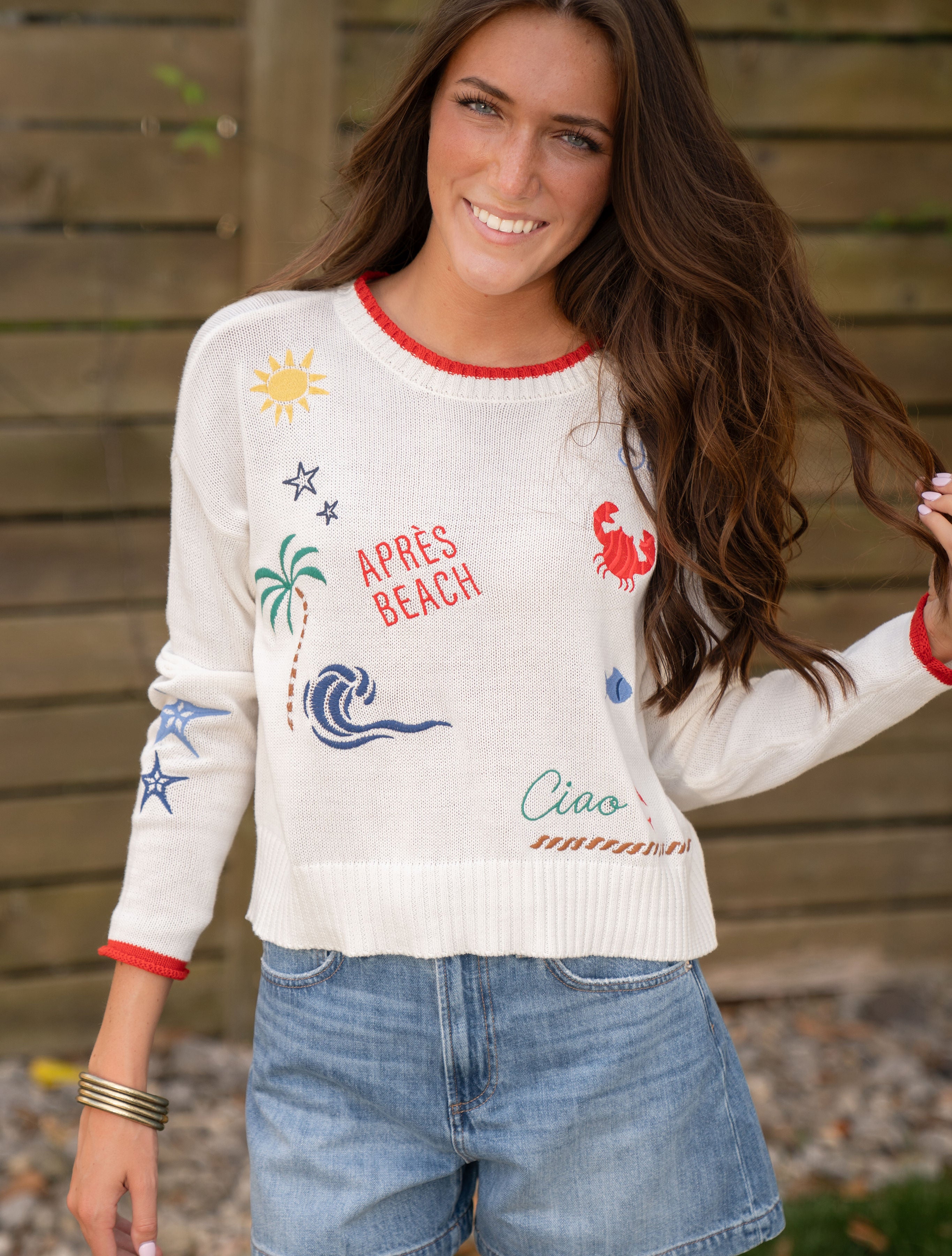 Z Supply Seas The Day Sienna Sweater Muti