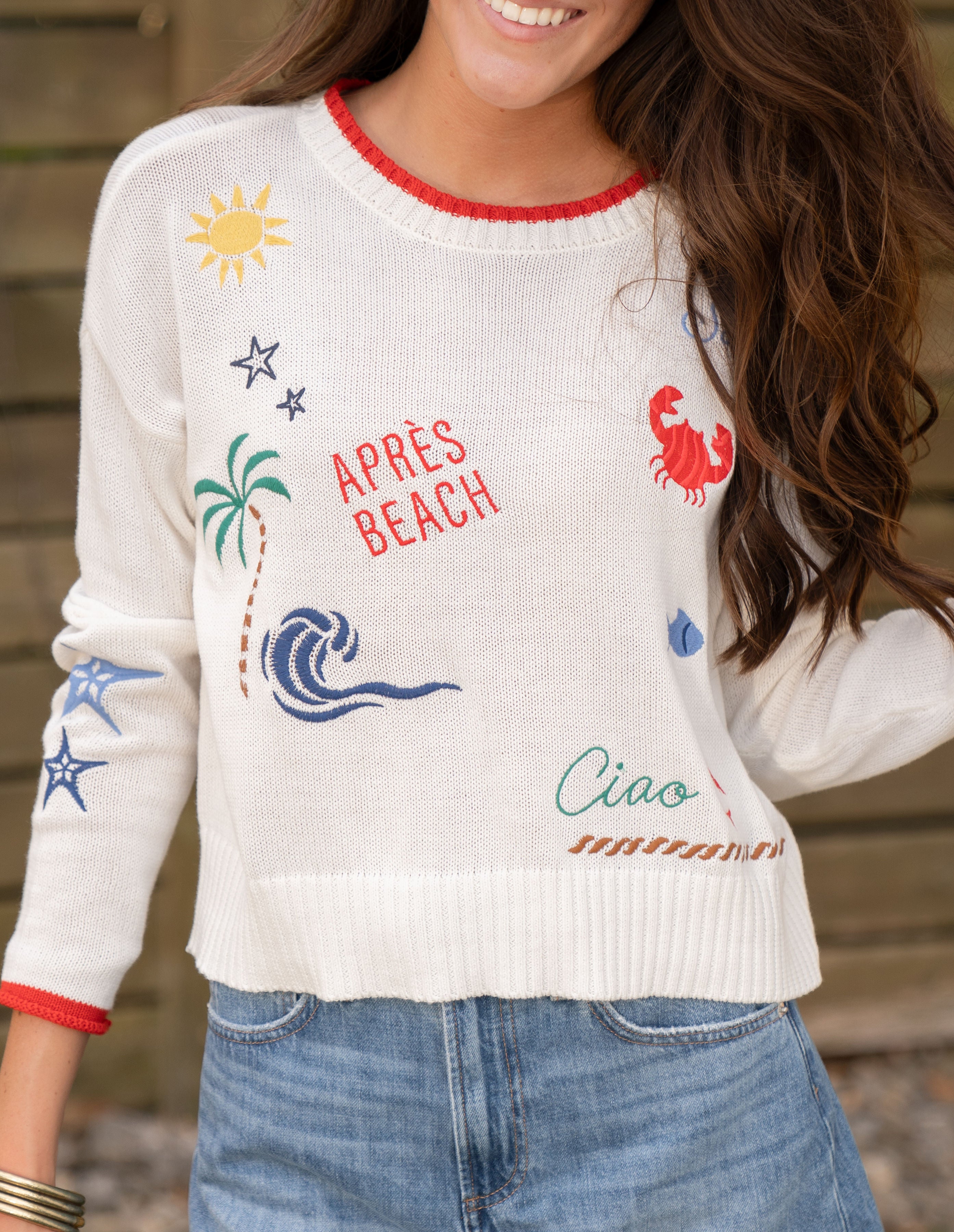 Z Supply Seas The Day Sienna Sweater Muti