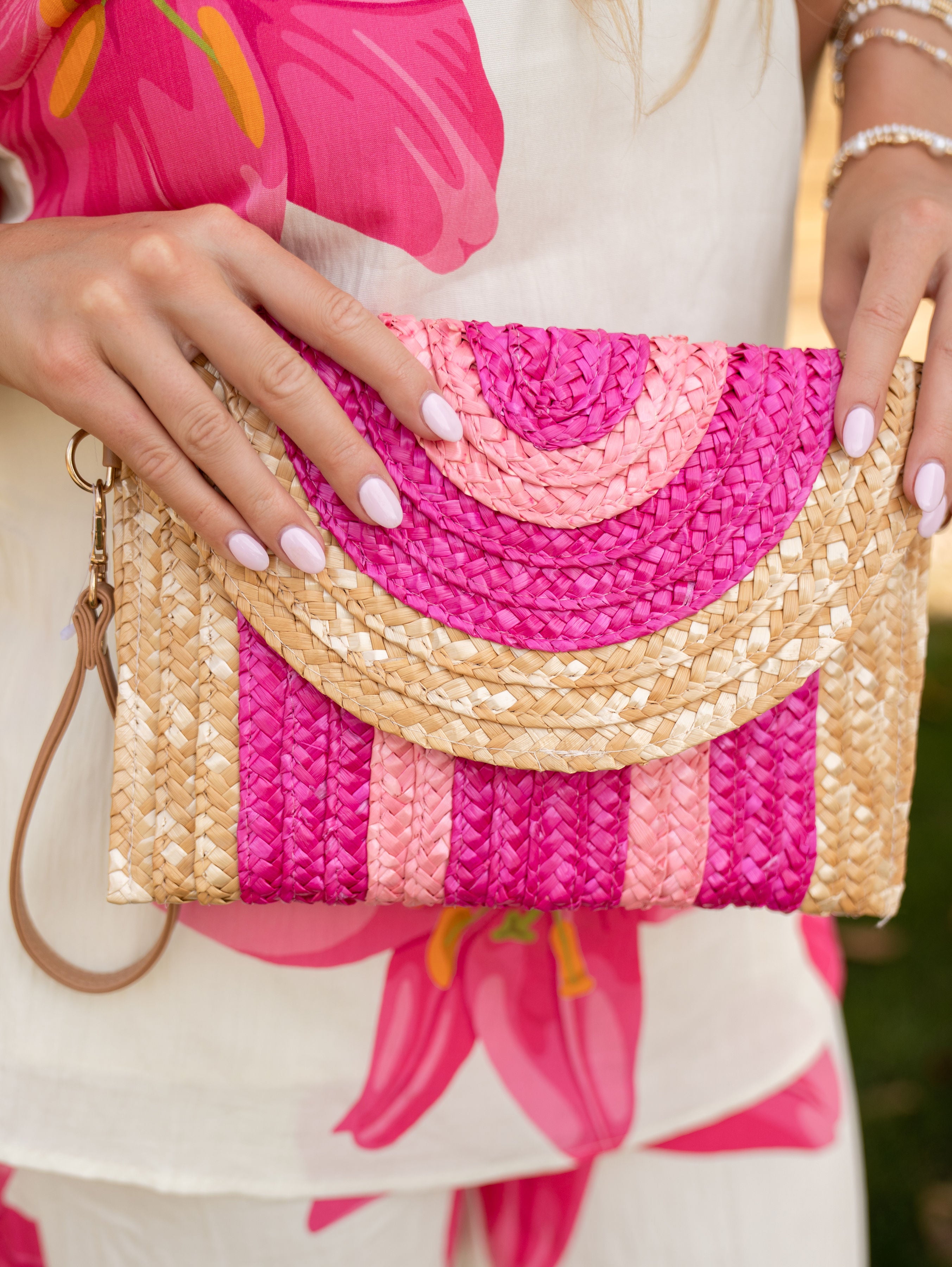 Coastal Cabana Clutch